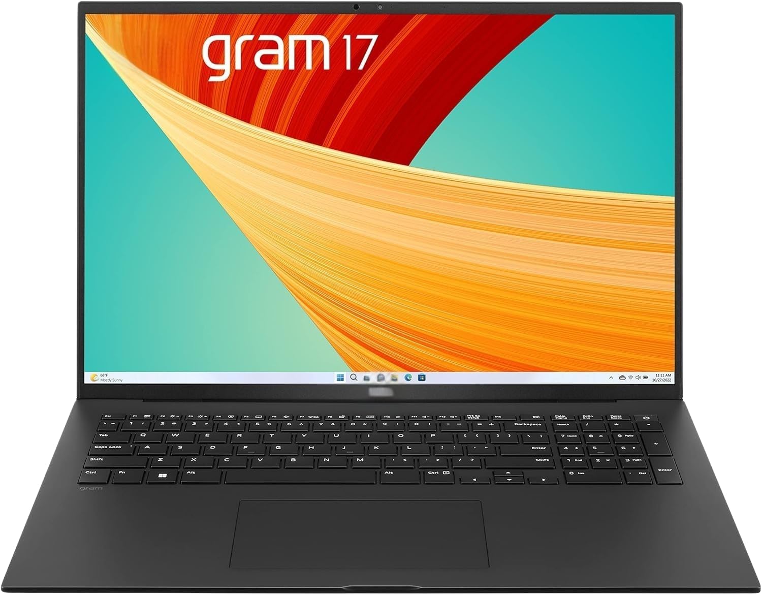Renewed gram 17” Touch Screen Lightweight Laptop, Intel 13th Gen Core i7 Evo Platform, Windows 11 Home, 16GB RAM, 1TB SSD, Black Renewed