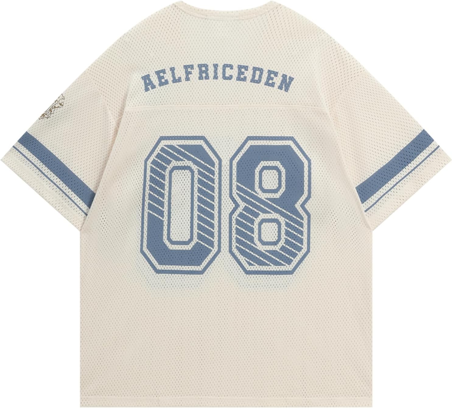 Aelfric Eden Jersey Shirts for Women Y2k Oversized V Neck Graphic Tees Football Number Streetwear T Shirt Tops - Image 3