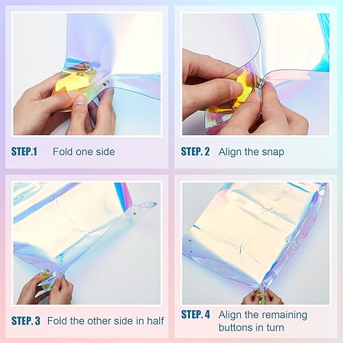 Miniatura 7 de Tapete de trasplante para plantas de interior, tapete iridiscente para macetas suculentas, impermeable, bandeja plegable, tapete portátil de