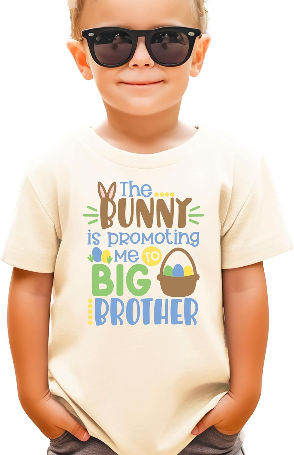 The Bunny Promoted Me to Big Brother Easter Shirts for Pregnancy Reveal