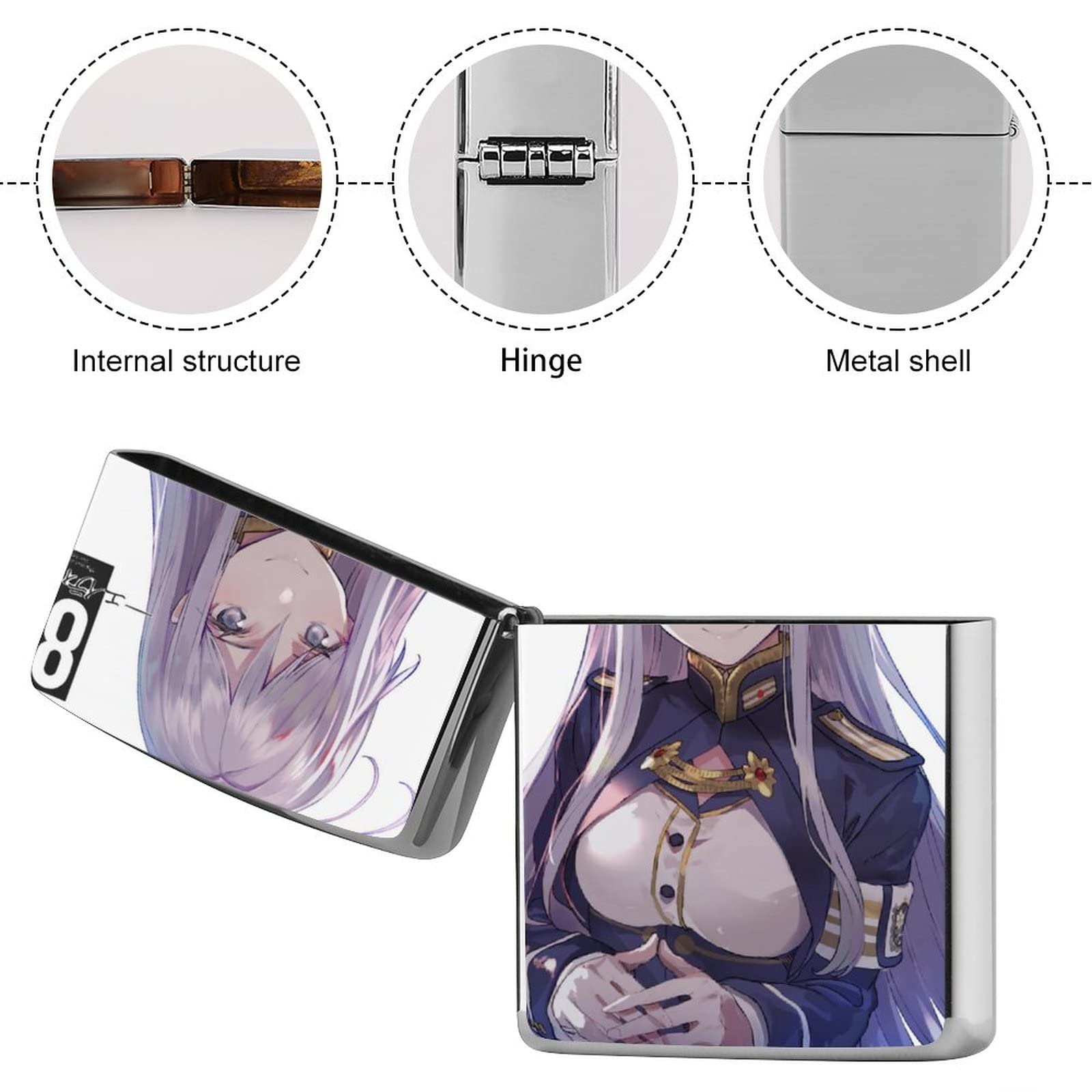 Amazon.co.jp: ジッポライター兼用ケース 86 エイティシックス レーナ