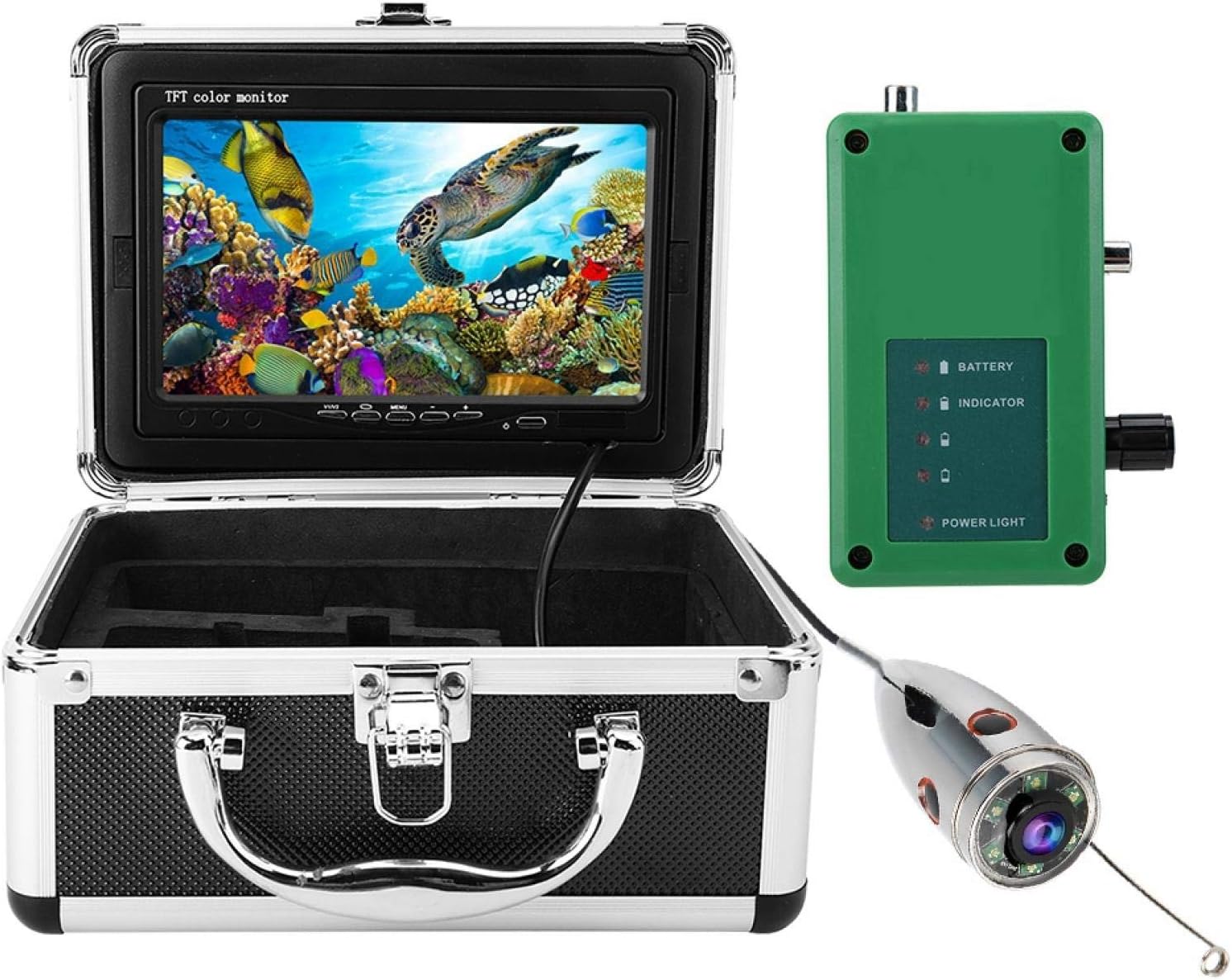 Détecteur de Poisson, caméra vidéo de pêche sous-Marine IP68 de 7