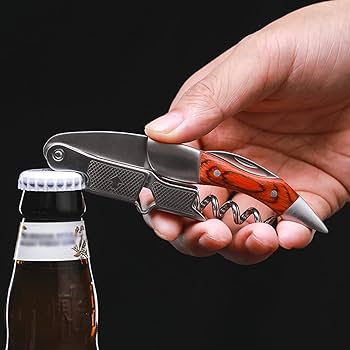 Amazon | ソムリエナイフ ワインオープナー ステンレス製 専用収納