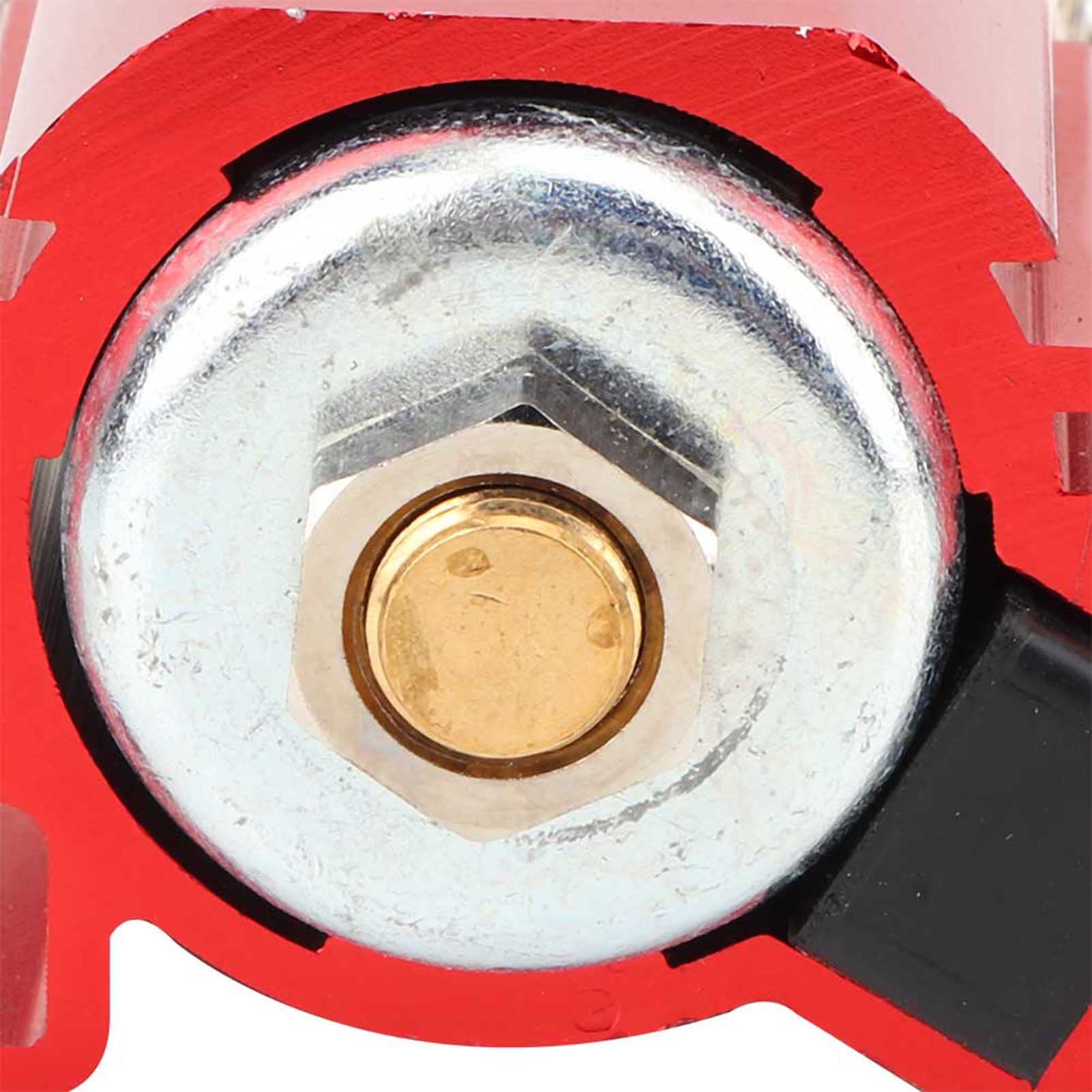 Blocco Linea Freno, Kit Blocco Linea Freno Anteriore Kit Elettrico Controllo Rollio Freno Hill Holder Rosso Funziona con Sistemi Elettrici 12-16 Volt