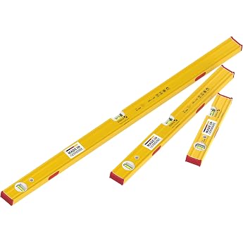STABILA Spirit Level Set - PRIME SET 80 ASM - 3-piece Magnetic Spirit Level Set: 100 cm / 60 cm / 30 cm, Integrated Slip Stop