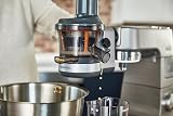 Kenwood KAX720PL Elektryczna Sokowirówka z Pojemnikiem na Sok, Plastik, 400 ml, Srebrny/Szary