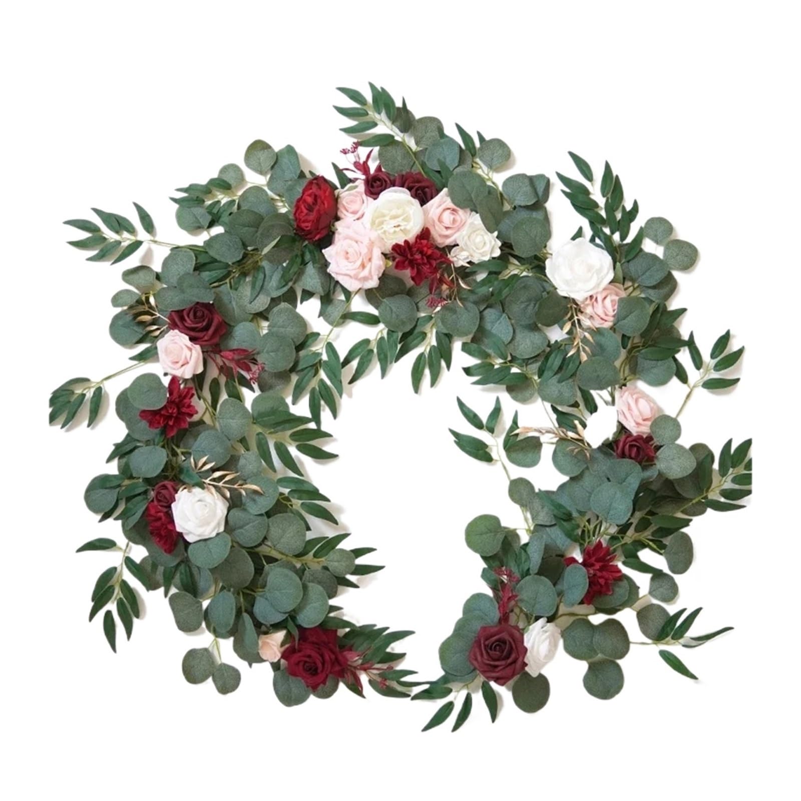 MNUvxzaewf Sweetheart Table Centerpieces for Backdrop Wedding Decoration(Marsala)