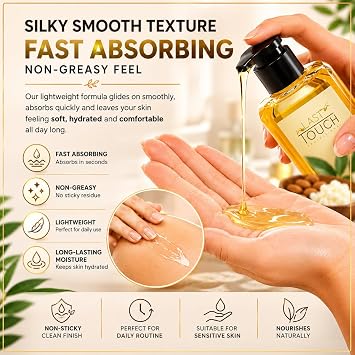 Pregnancy & Postpartum Skincare for Stretch Marks-Body Oil for Scars, Stretch Marks and Moisturizing-Safe for Pregnancy & Breastfeeding - Paraben-Free-8 Different Natural and Pure Oils-5.07 Fl Oz.