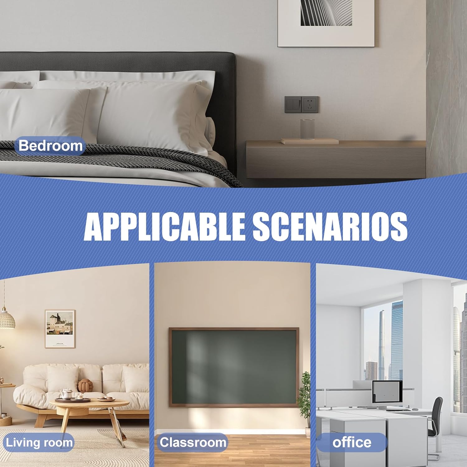 WiFi温度湿度を備えたデジタルクロックカレンダー大型LEDディスプレイオートシンク2アラームスヌーズUSB操作デジタルLEDディス