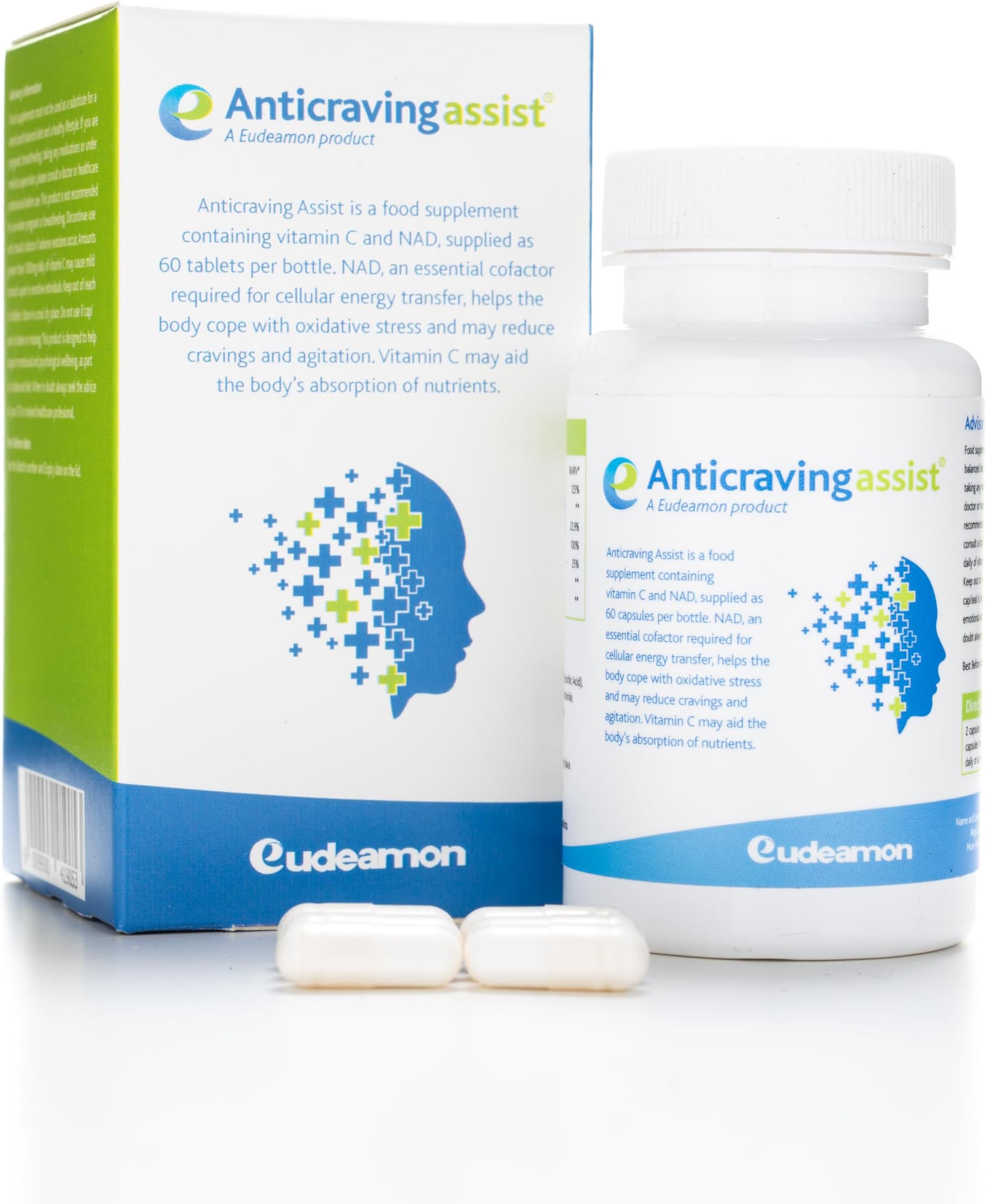 – Anticraving Assist | High Strength NAD | Designed to Control and Eliminate Cravings | Anti Addiction | 60 Capsules | Suitable for Vegetarians