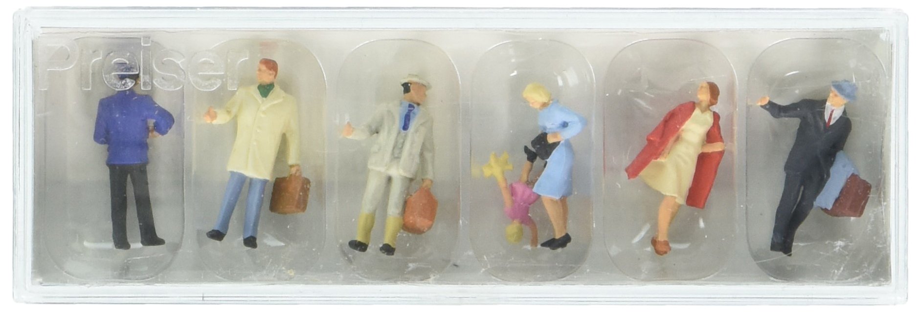 Figurines Preiser échelle HO 1/87 - PR10058 Fiances Cure Invites Pour Modélisme Ferroviaire Et Dioramas