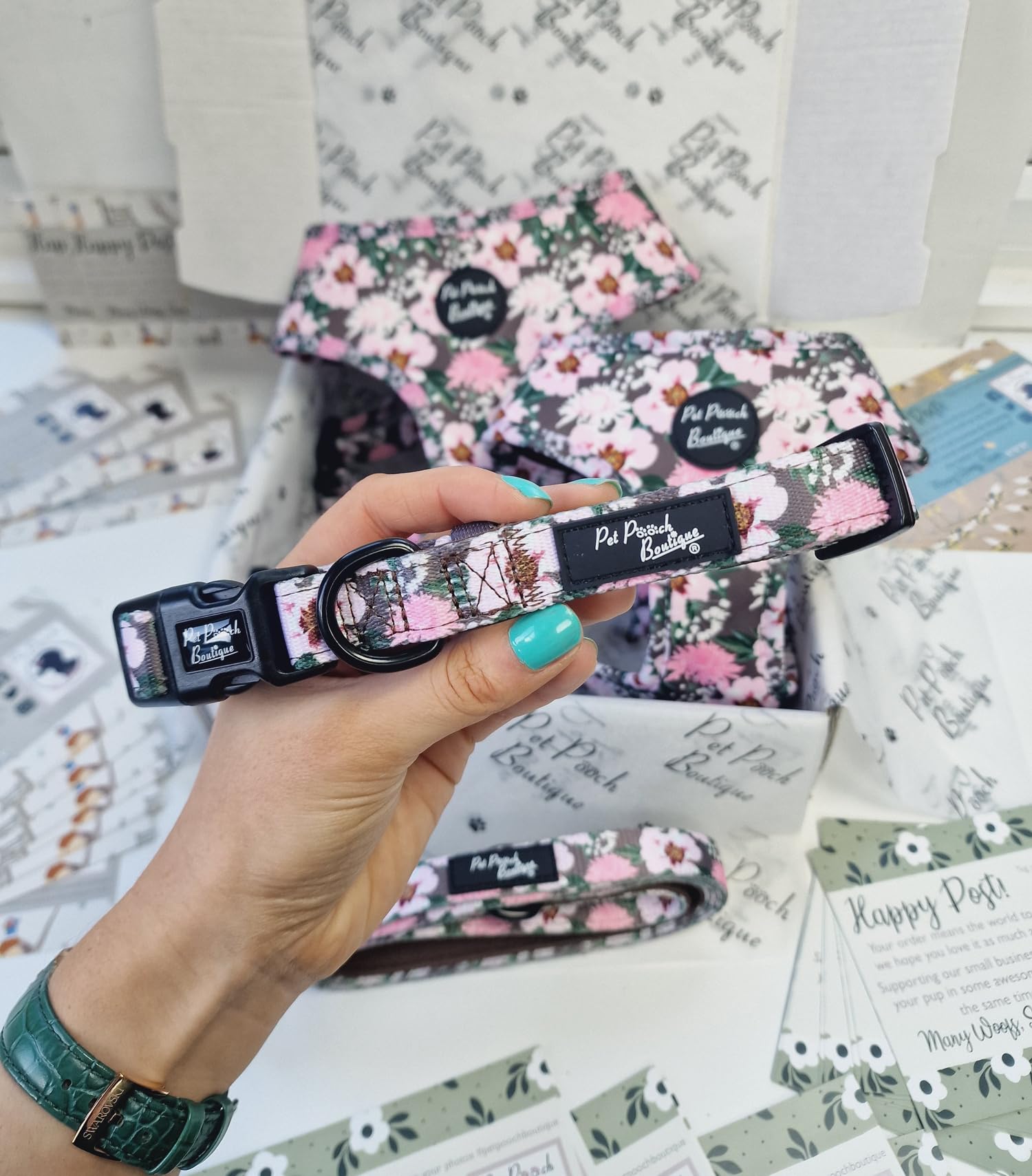 Pixie Garden Dog Collar XS