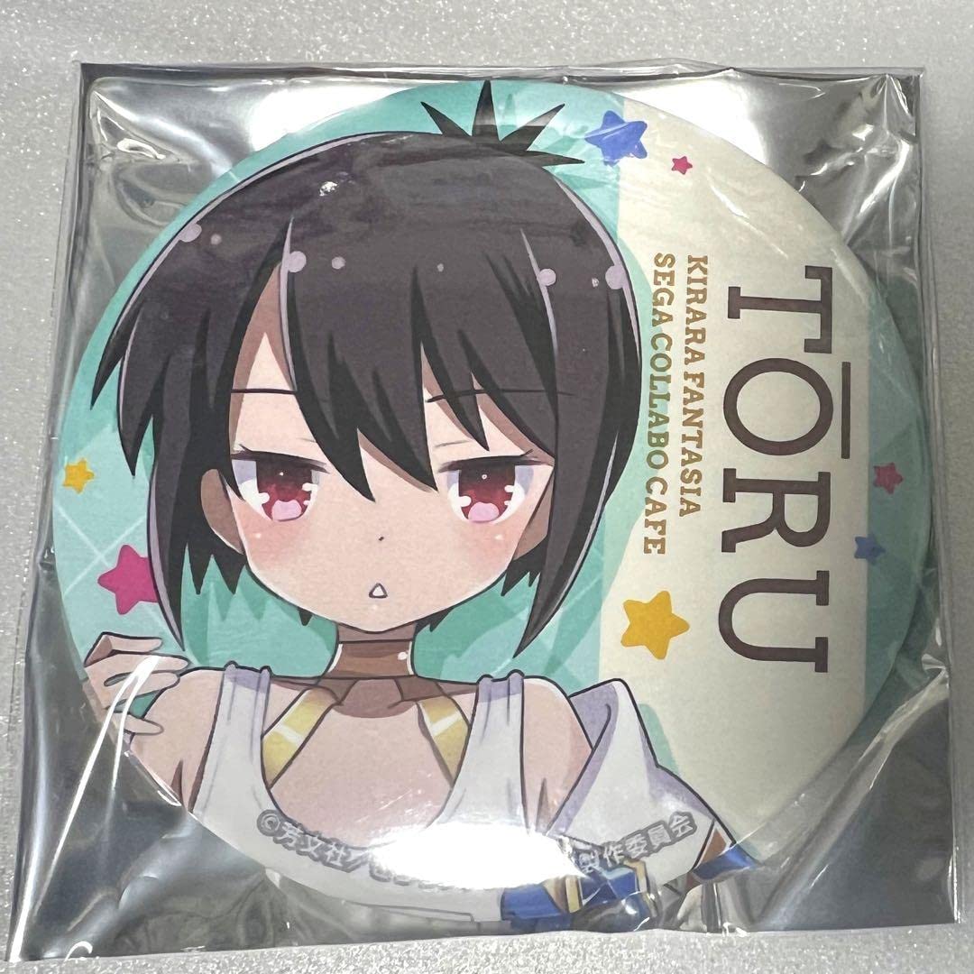 Amazon.co.jp: セガコラボカフェ缶バッジ トオル Aチャンネル