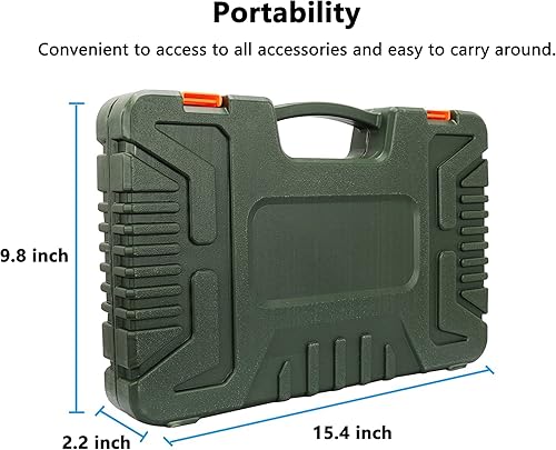 Miniatura 7 de BOOSTEADY Gun Cleaning Kit Universal Gun Cleaning Kit Shotgun Pistol Cleaning Kit with Lightweight Organized Carrying Case Gun Cleaning Supplies Gun