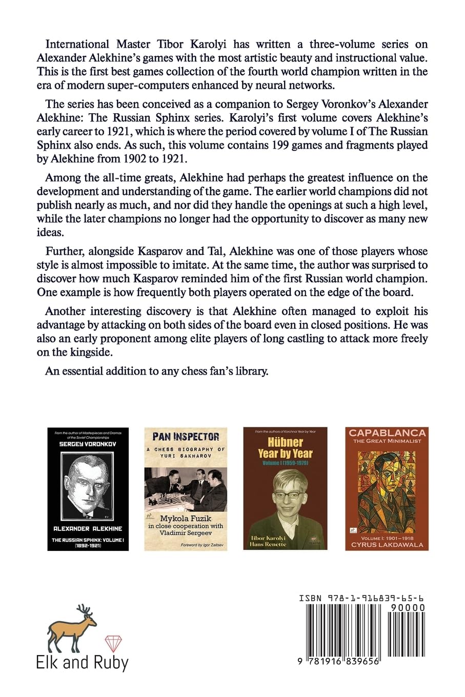 Alekhine’s Remarkable Games – Volume I: 1902-1921