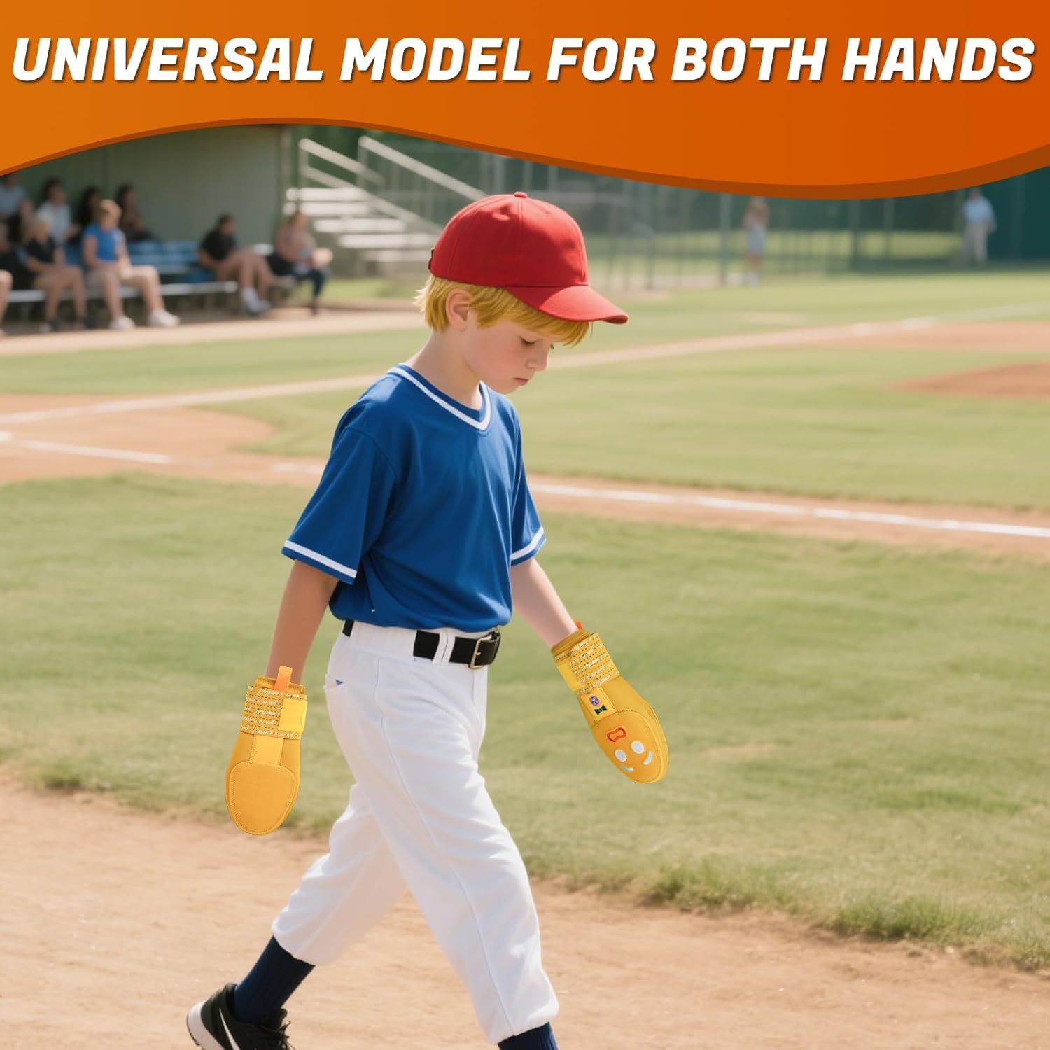 Baseball Sliding Mitt - Sliding Mitt for Youth - Drippy Drip Accessory Gingerbread Man, Coco, Scary HaHa - Softball