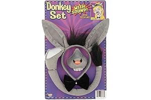 Rubie's Donkey Ears and Tail Set for Shrek Costume