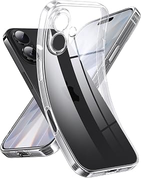 Ehr. iPhone 17 Uyumlu Kamera Korumal  Darbe  nleyici Arka Kapak, 2mm Kal nla t r lm   effaf Silikon K l f