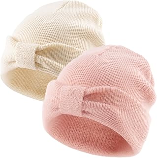 FURTALK Baby Knitted Winter Hat with Bow