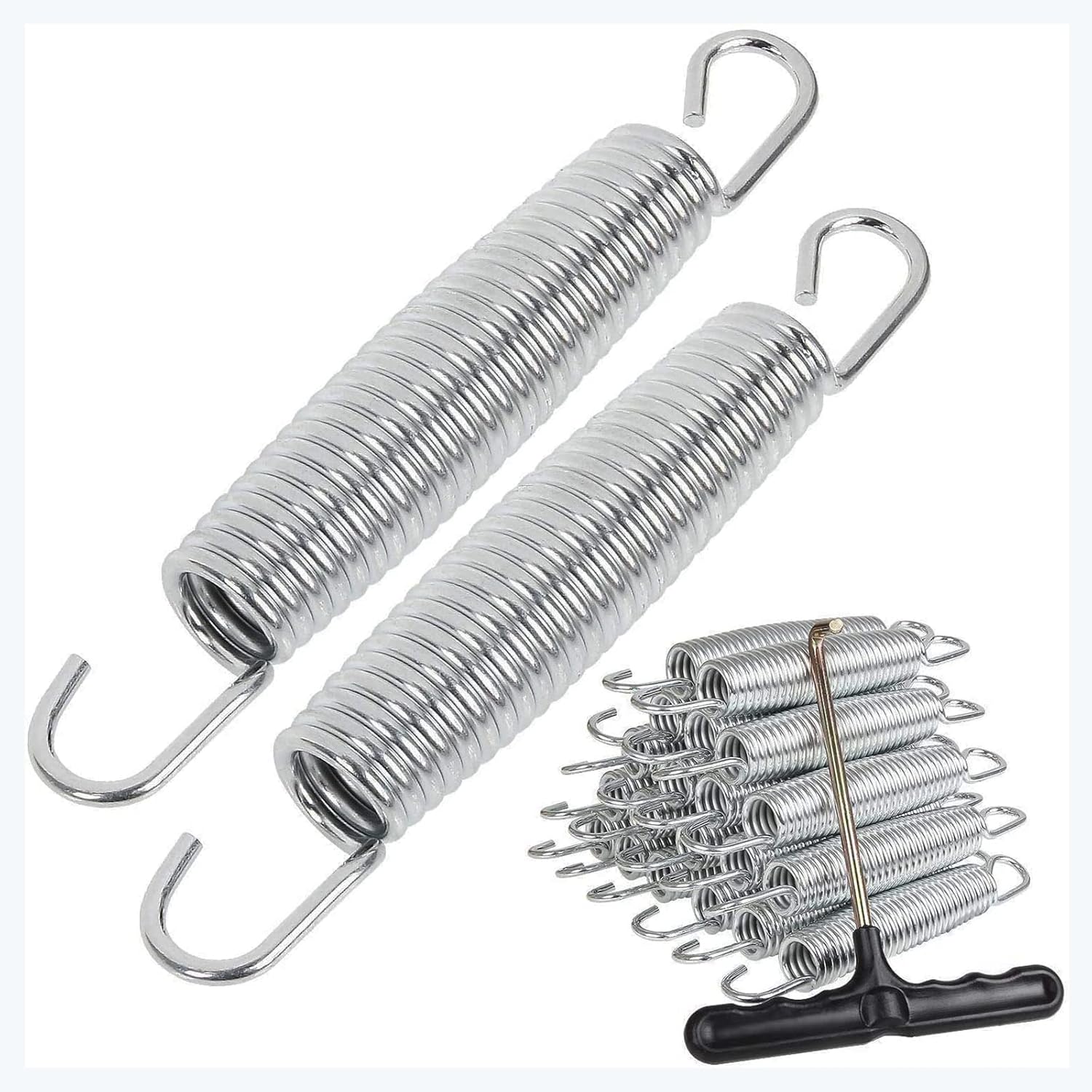 Trampoline Springs for 8ft/10ft/12ft/14ft/15ft/16ft, HeavyDuty