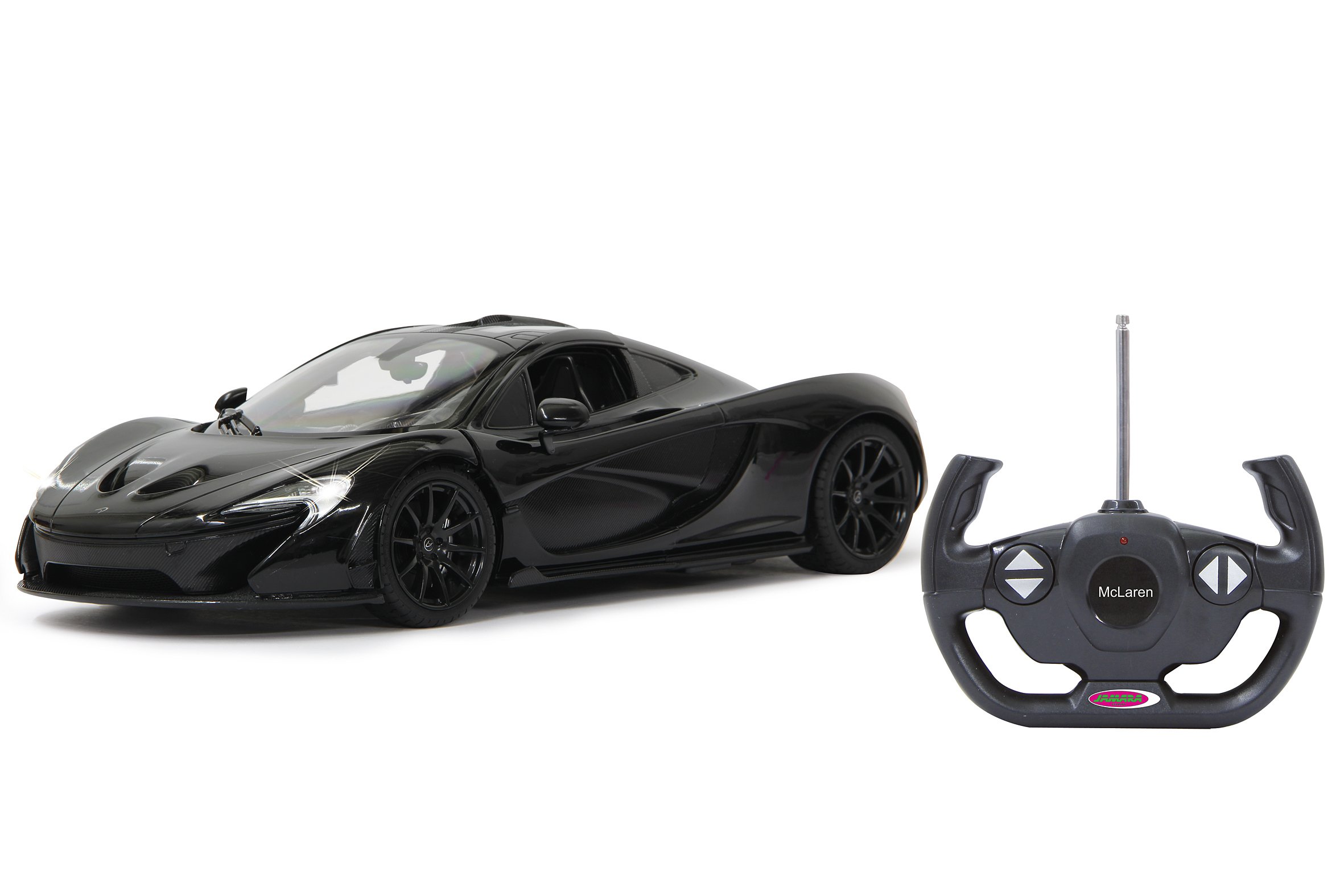 McLaren P1 1:14 27 MHz drzwi ręczne - oficjalnie licencjonowane, ok. 1 godzina jazdy, ok. 11 km/h, szczegółowe wnętrze, wysokiej jakości wykonanie, światło LED