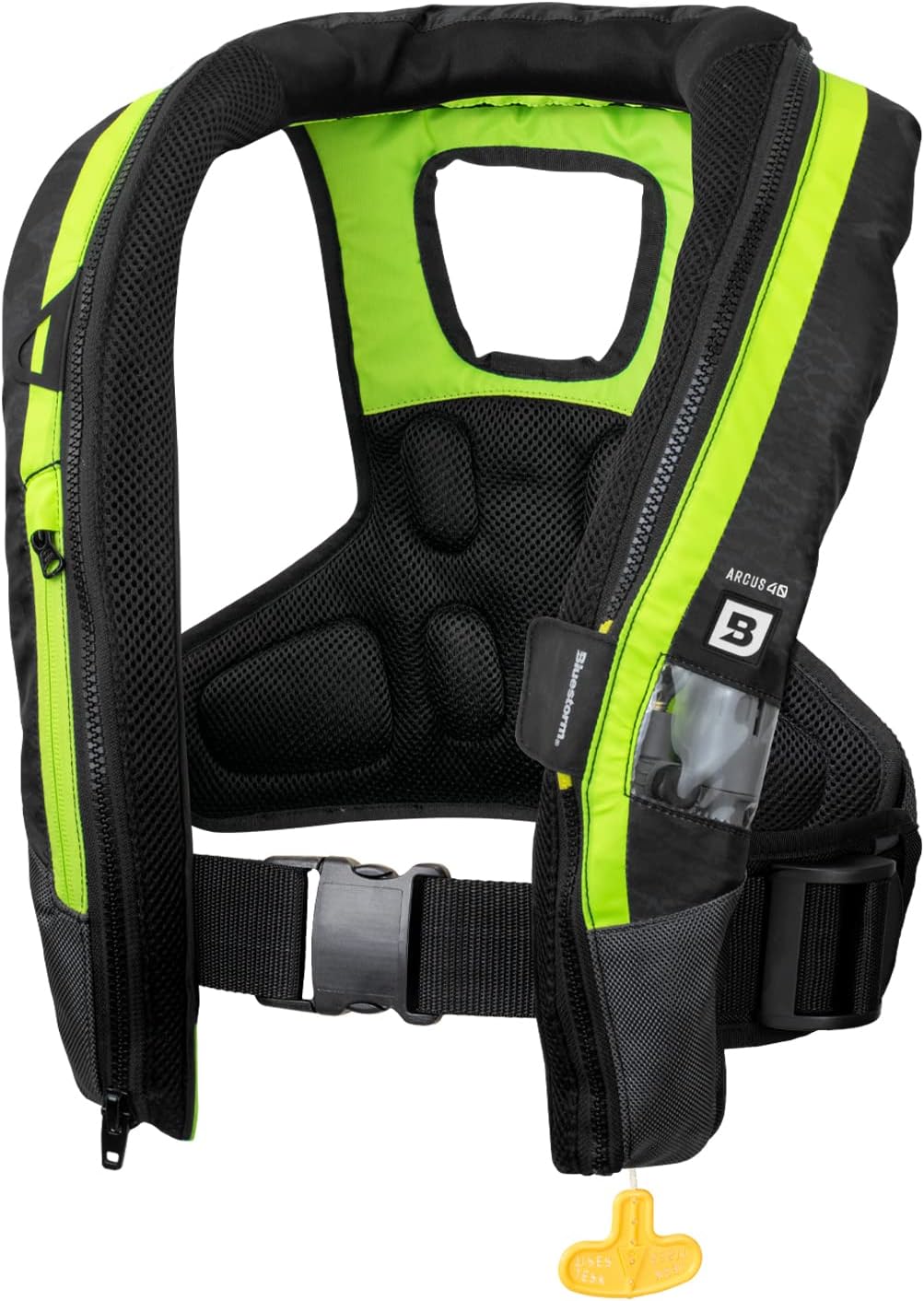 BLUESTORM Arcus 40 Automatic Inflatable PFD Life Jacket for Adults w/Manual Ripcord | US Coast Guard (USCG) Approved Life Vest