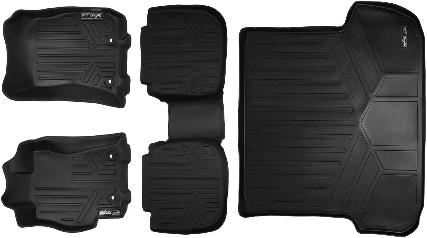 SMARTLINER All Weather Custom Fit Cargo Trunk Liner Floor Mat for 2015-2019 Subaru Outback