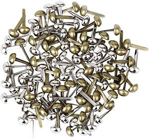 Lot De 100 Attaches Parisiennes à Tête Ronde Pour Loisirs