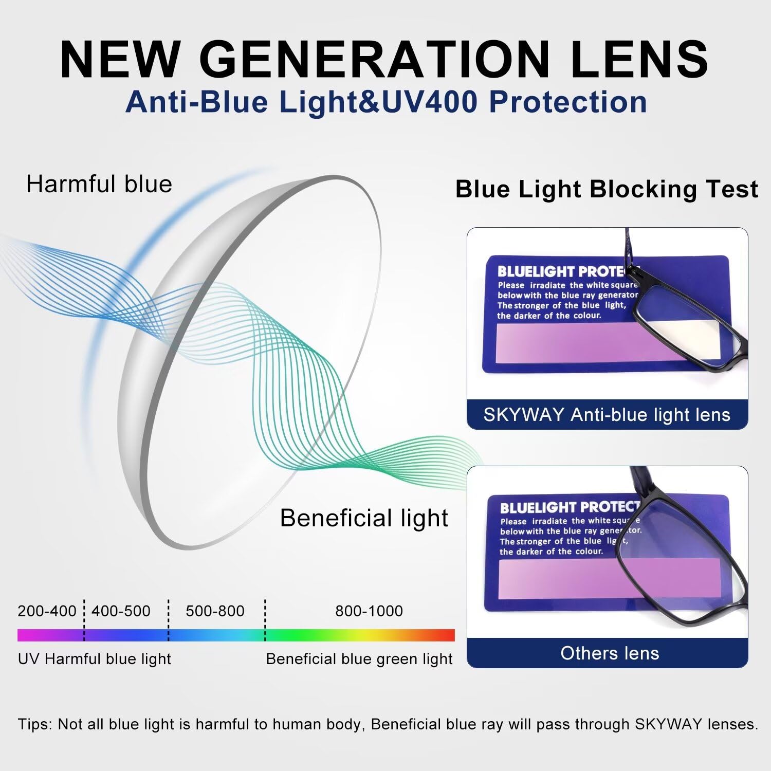 SKYWAY 2 Pack Ultra thin Folding Reading Glasses for Women Men Metal Lightweight Blue Light Blocking Foldable Compact Computer Glasses Black +3.0 - Image 2