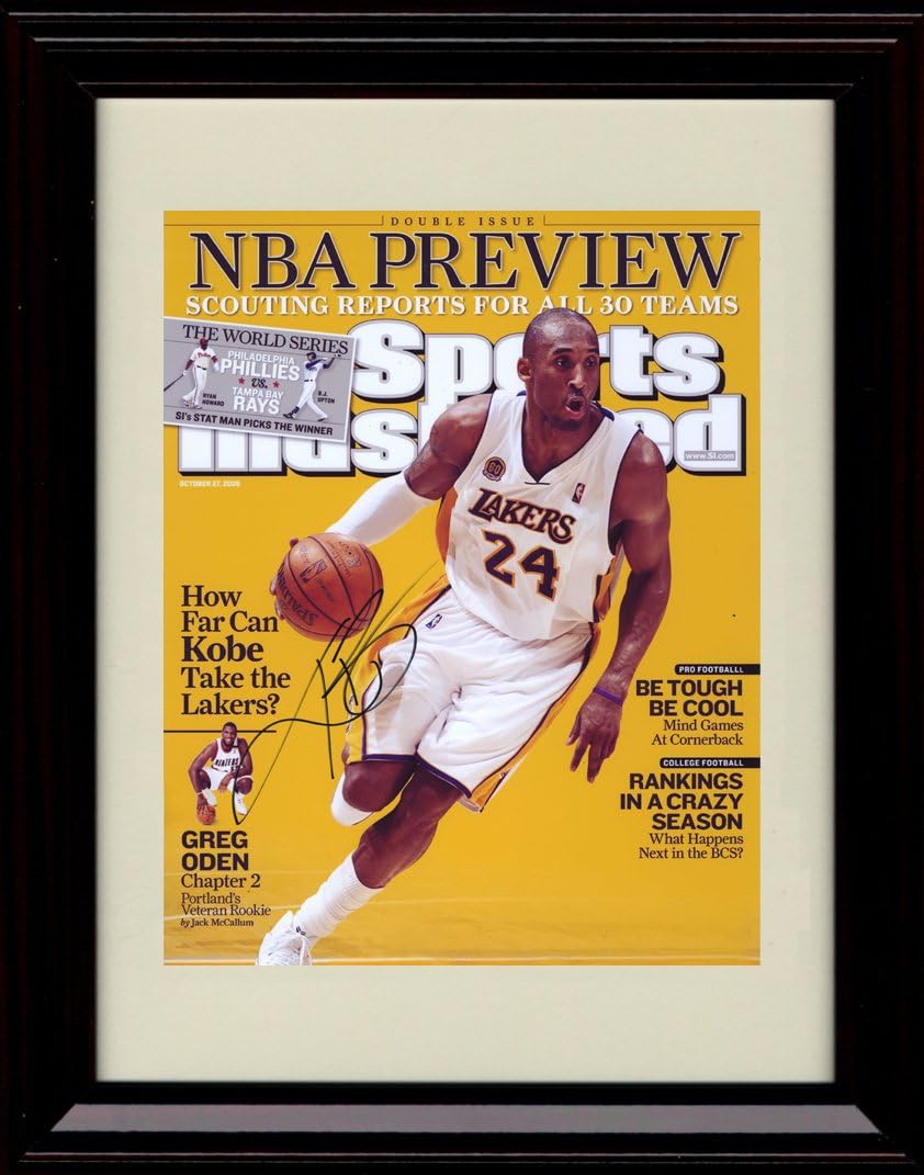 signed kobe bryant memorabilia