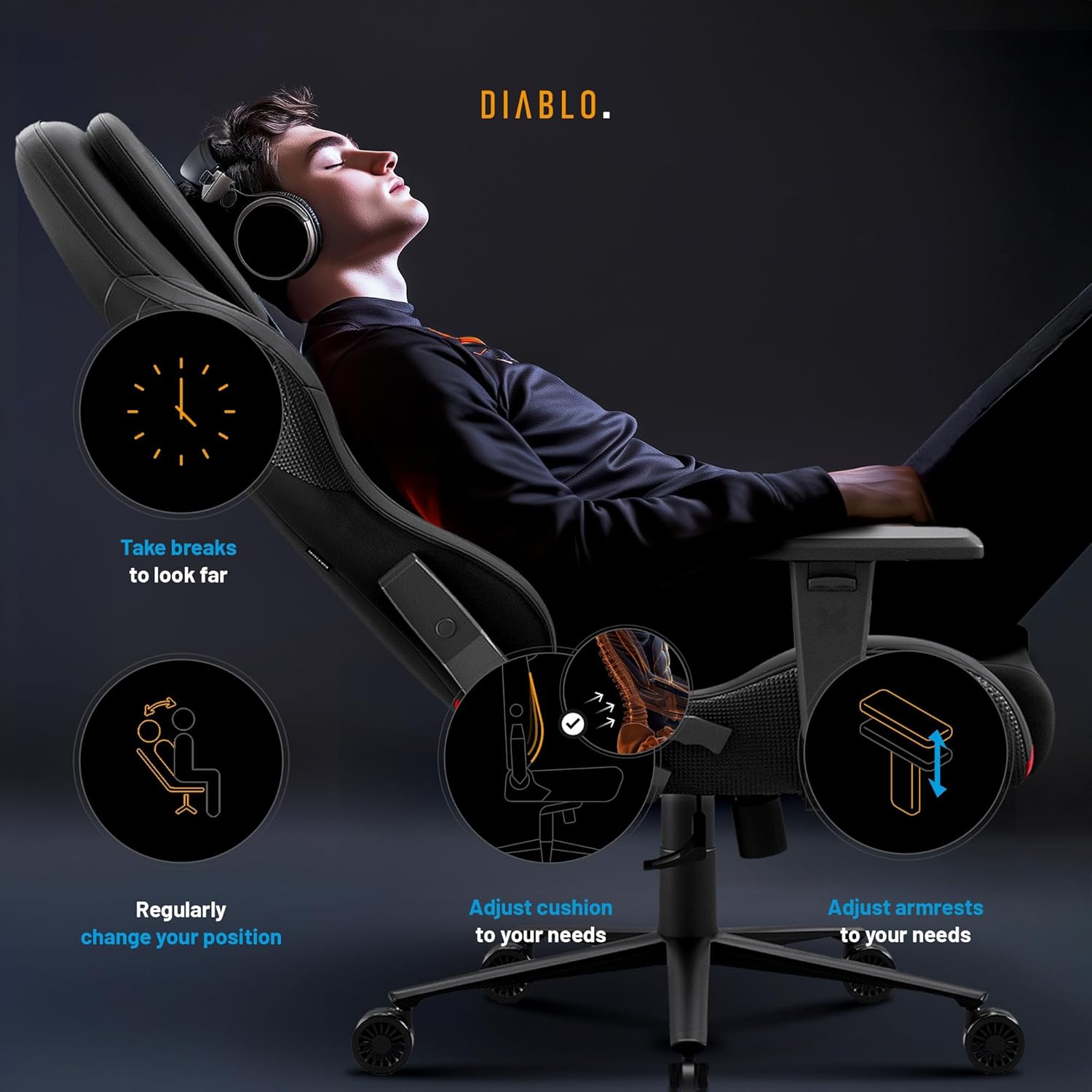 X.One Prime Sedia Gaming Ufficio - Sedia gaming - Immagine 4