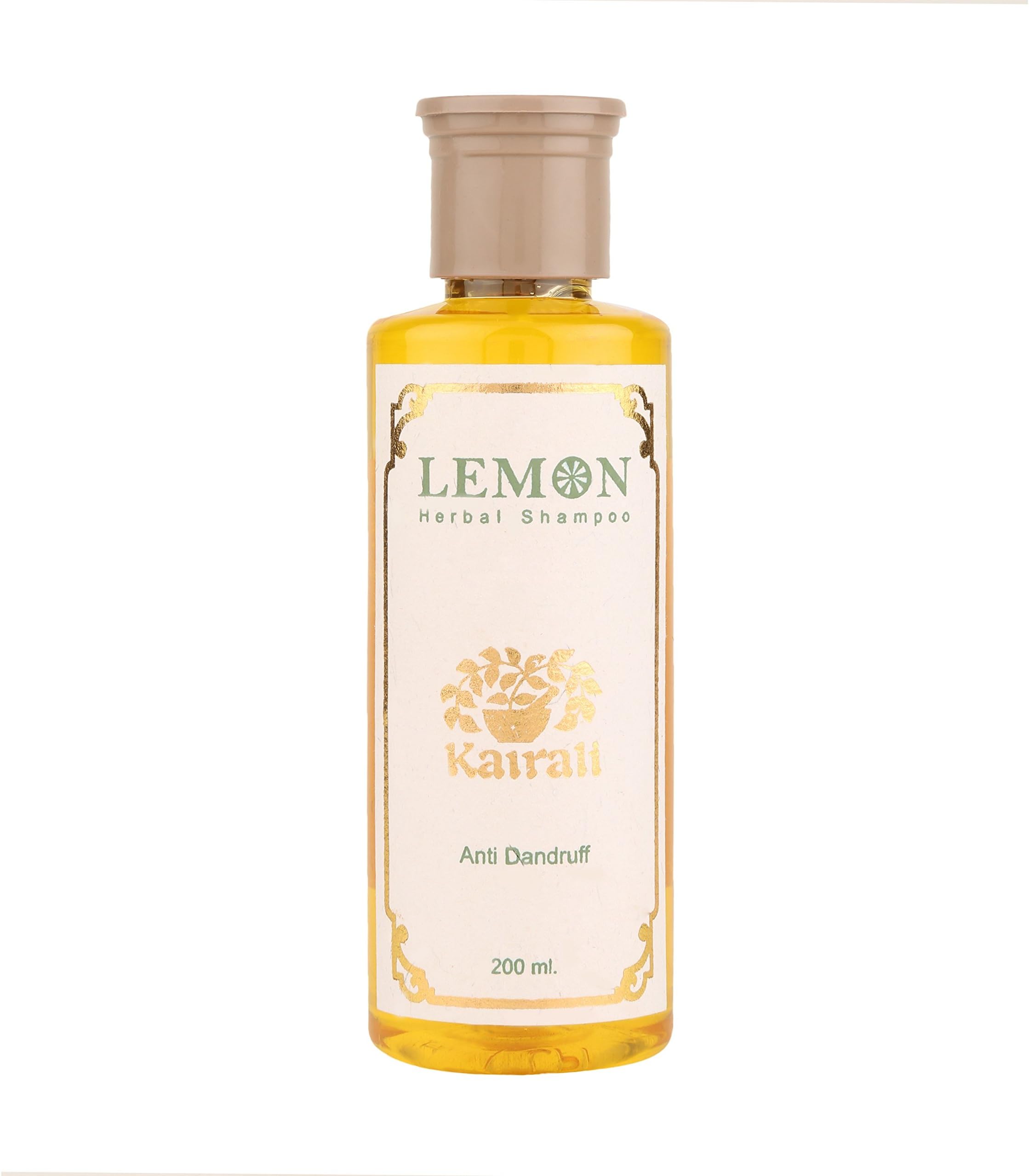 Ayurvedic Lemon Herbal Shampoo 200ml