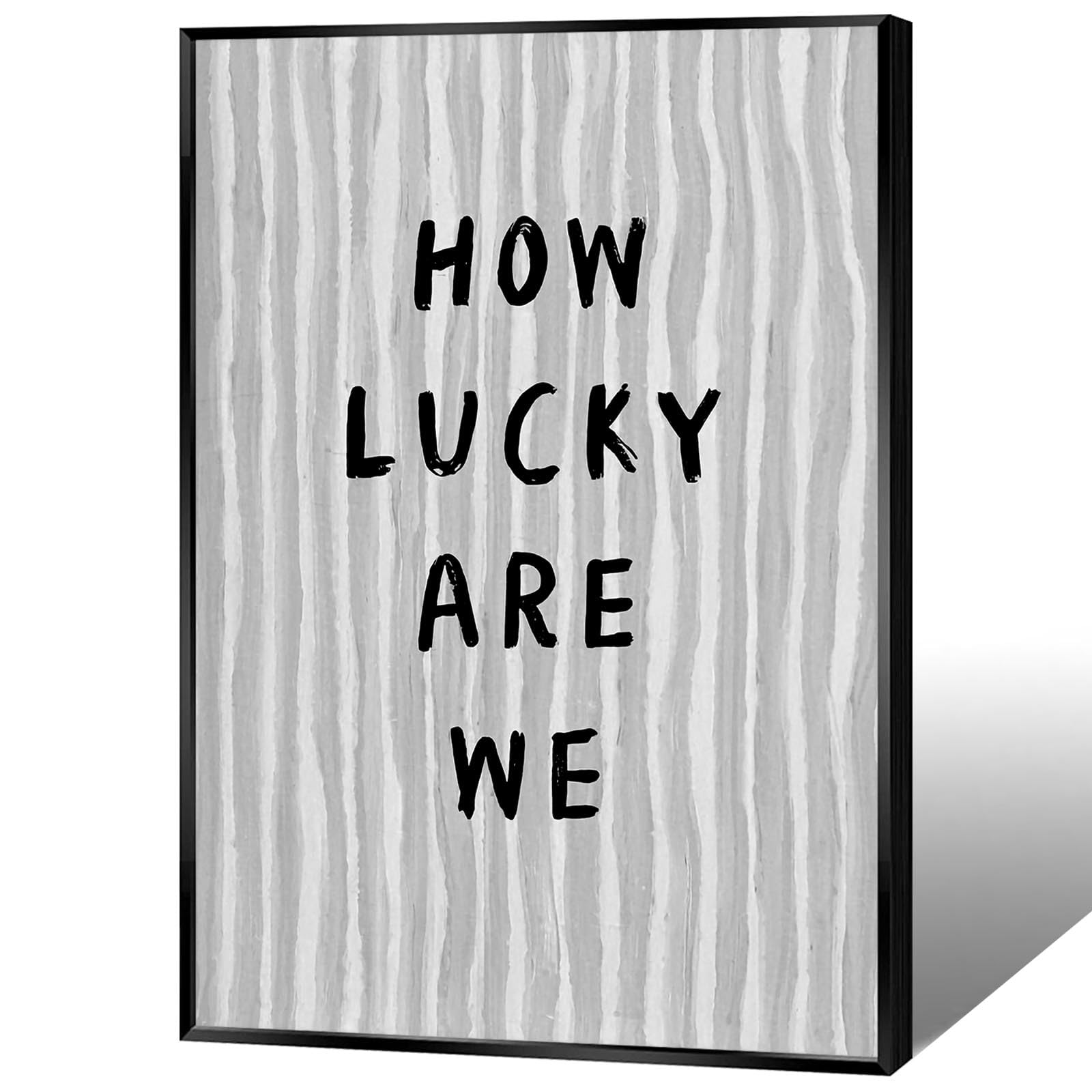 Unframed Black And White Newspaper Canvas Posters What If It All Works Out Wall Art Positive Affirmations Inspirational Quote Prints Painting For Living Room Bathroom Wall Decor 8x12in — view 10