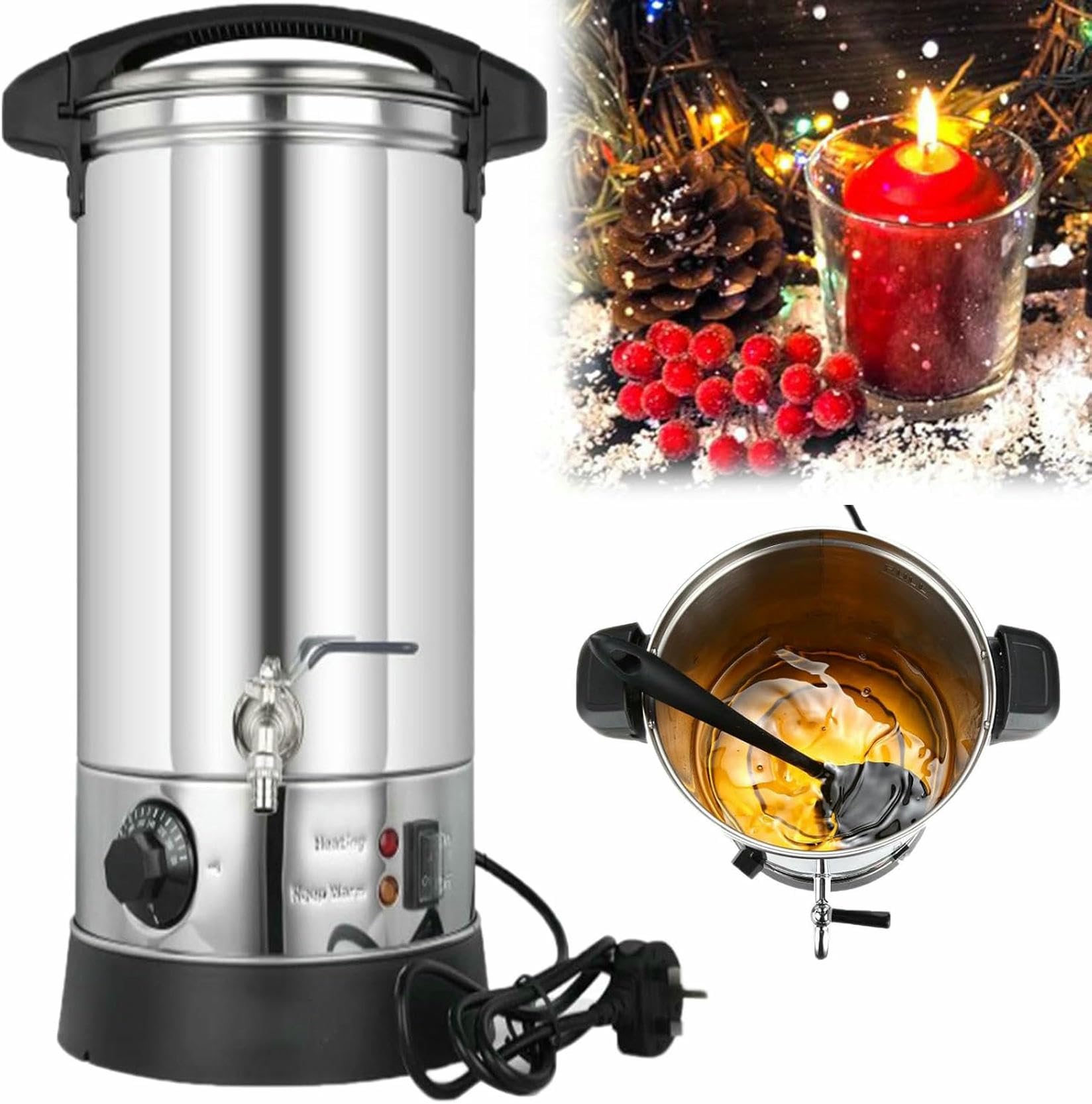 Electric Wax Melting Pot 15L pour éviter la surchauffe de la cire