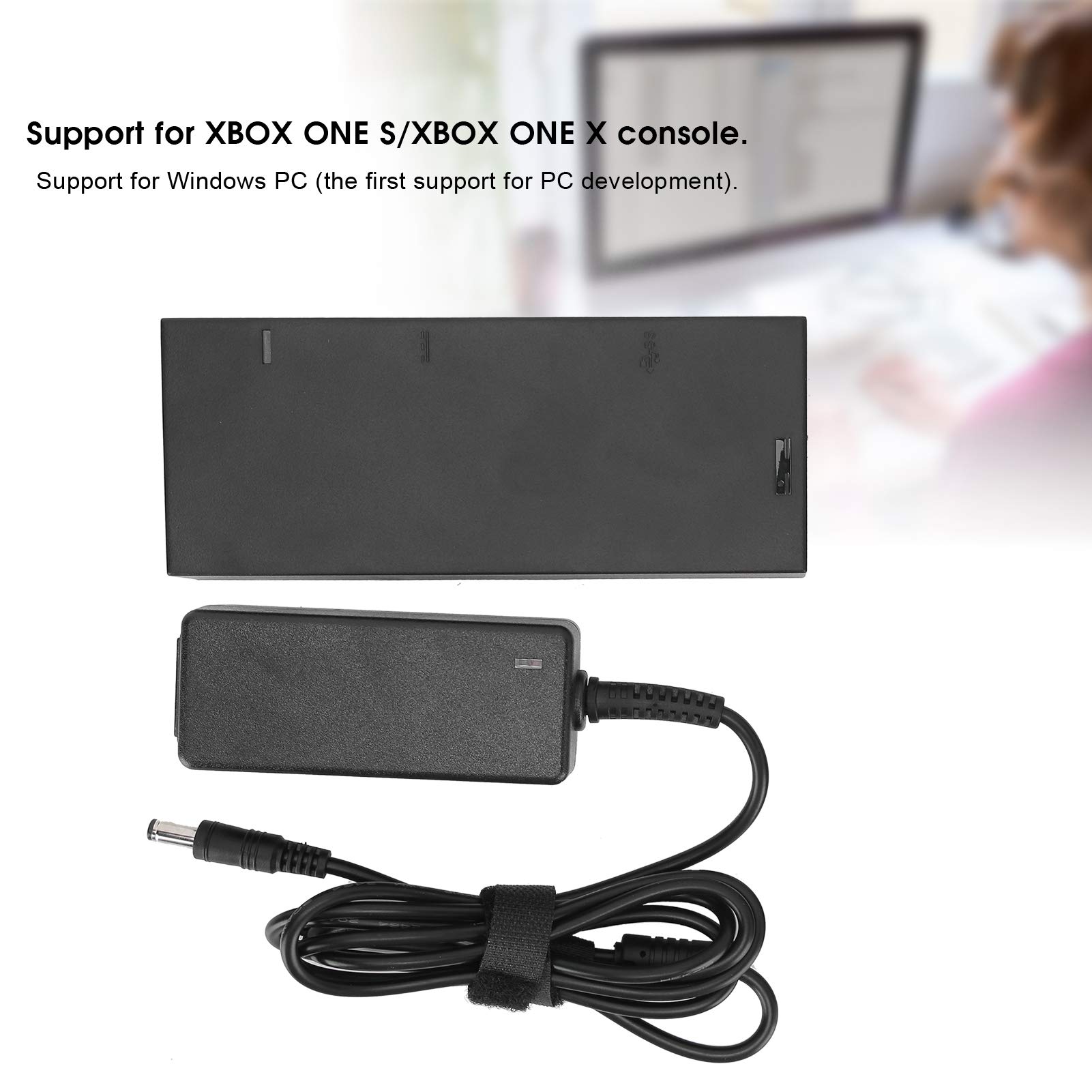 Demeras Adaptateur Kinect pour One S/ One X Adaptateur Secteur 8/8.1/10 Kit de développement PC(Prise UE)