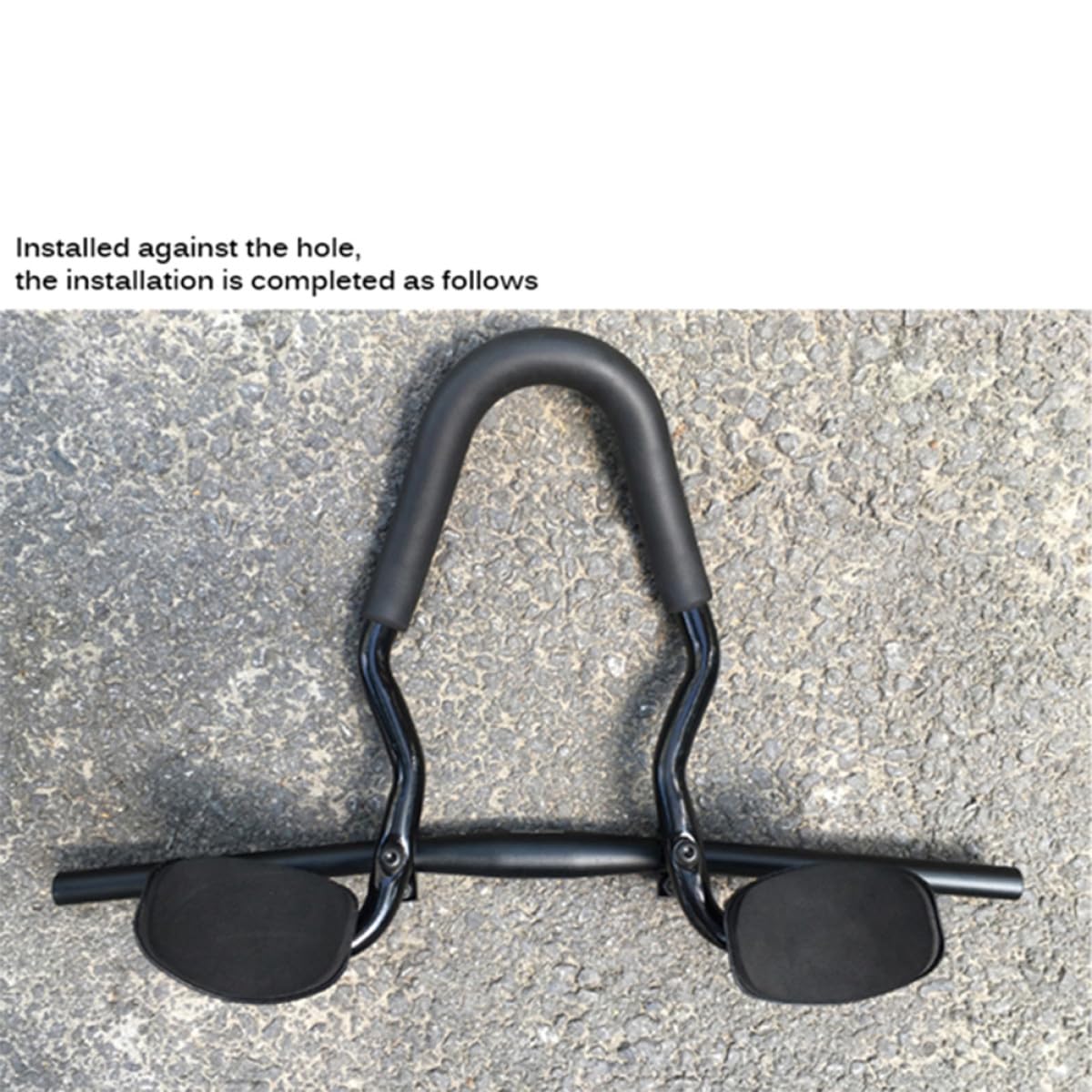 Aluminiumlegierung Aero Lenker mit Integrierter Lenkerhalterung für Mountainbike Komfortabler Griff und Einfache Montage für Langstreckenfahrten im Gelände