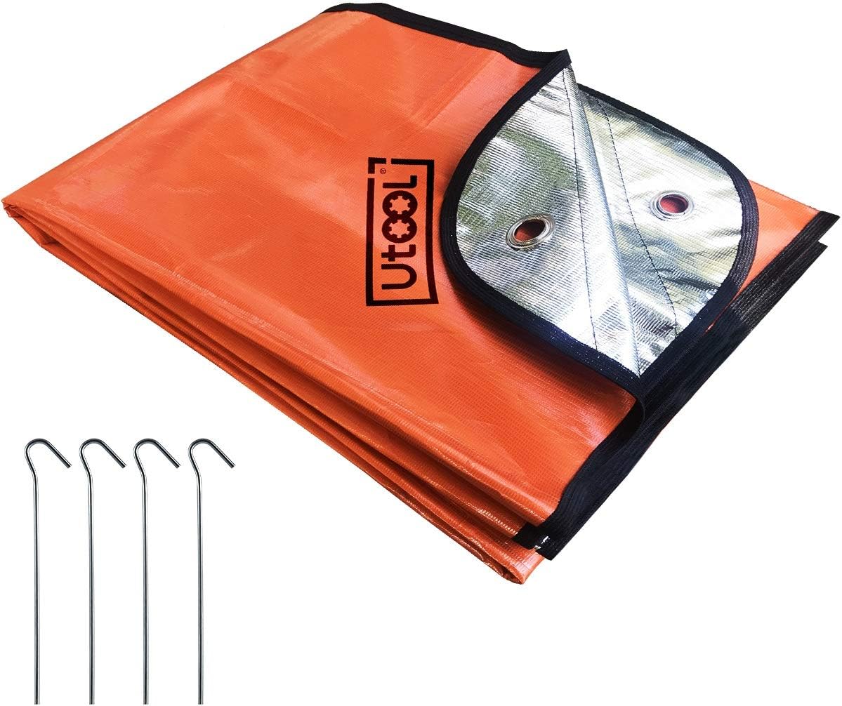 Heavy Duty Survival Blanket Multifunctional Insulated Tarp Thermal