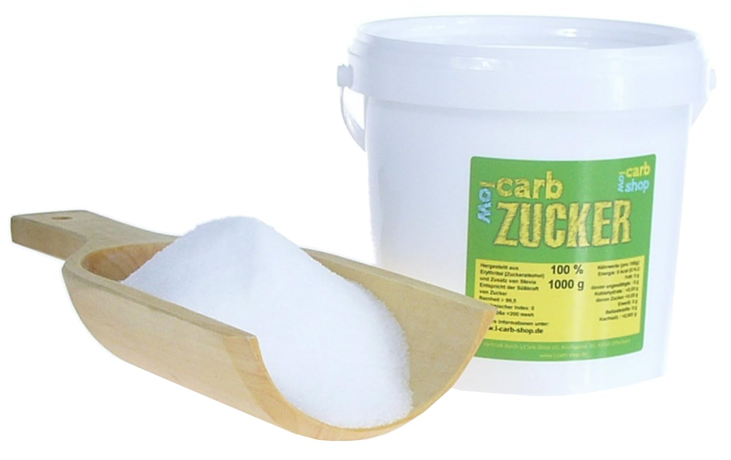 Carb Zucker 100 Erythritol + Stevia (1 kg) Amazon.de Lebensmittel