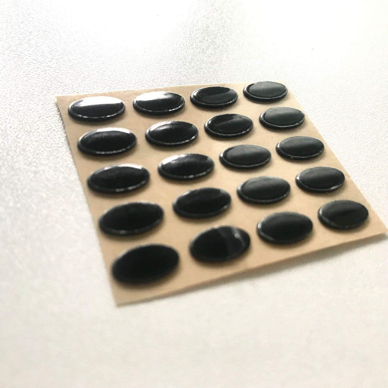 20 pcs Replacement Mouse Skates/Mice Feet For Logitech MX518 Mx500 / Mx510 / Mx700 / Mx900 ((Dimension: 8.5mm X 5mm X0.6mm))