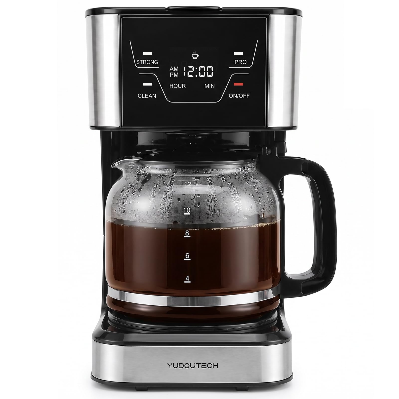 15-Cup Touchscreen Drip Coffee Maker,Programmable coffee machine with Timer