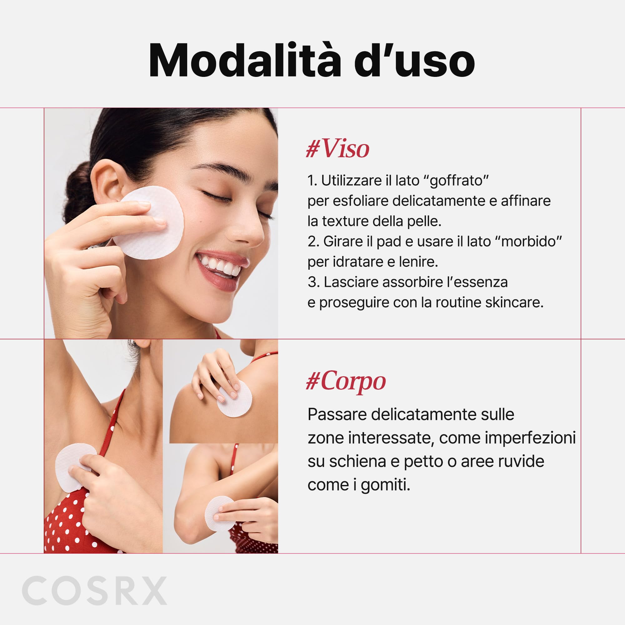 COSRX OneStep Original Blemish Pore Clear Pad, 100 cialde, Dual side Face Pad for Exfoliation, Pore Care & Idration with BHA, PHA & Zinc PCA & 5 Acidi ialuronici, coreano Skin Care