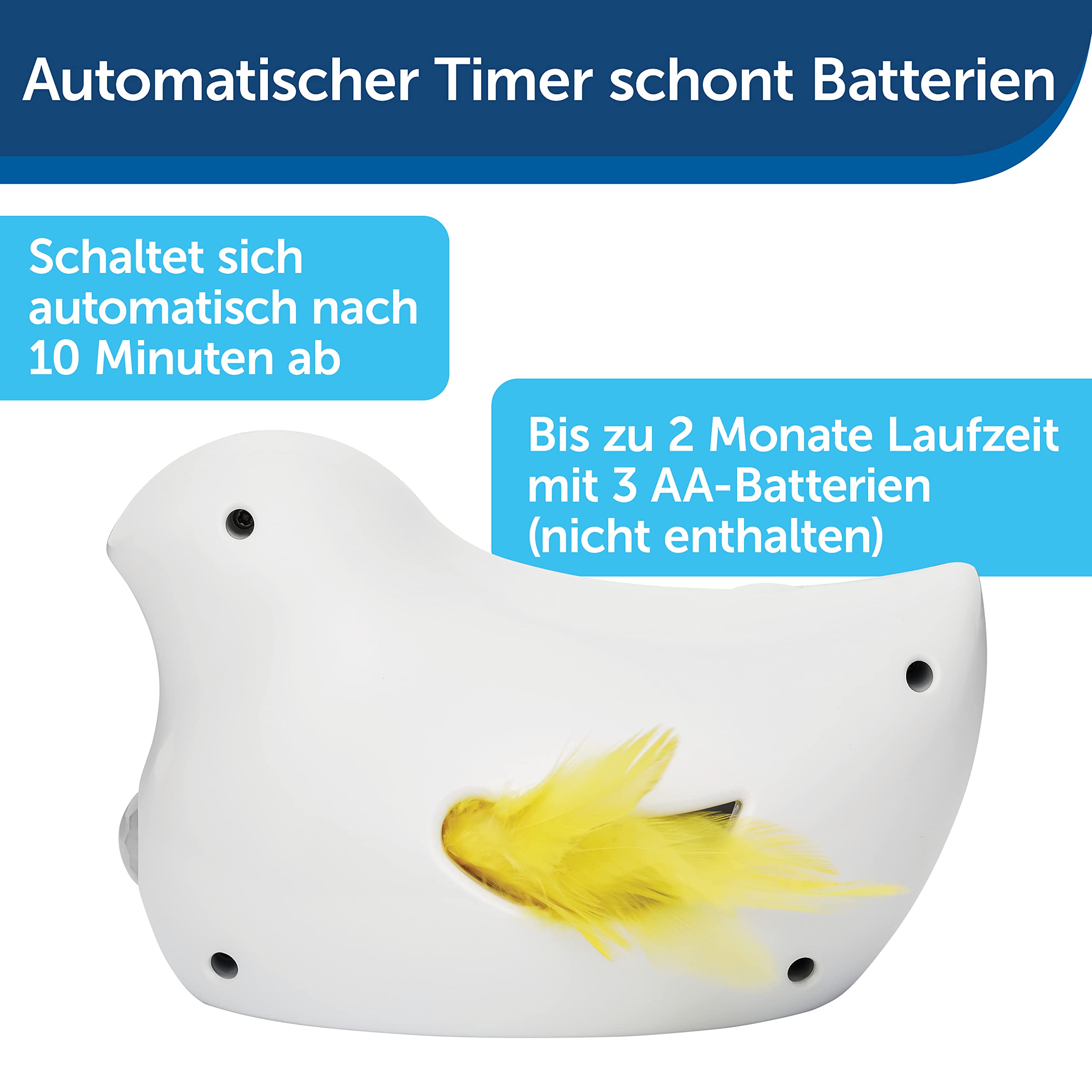 PetSafe Elektronisches Katzenspielzeug Peek-A-Bird