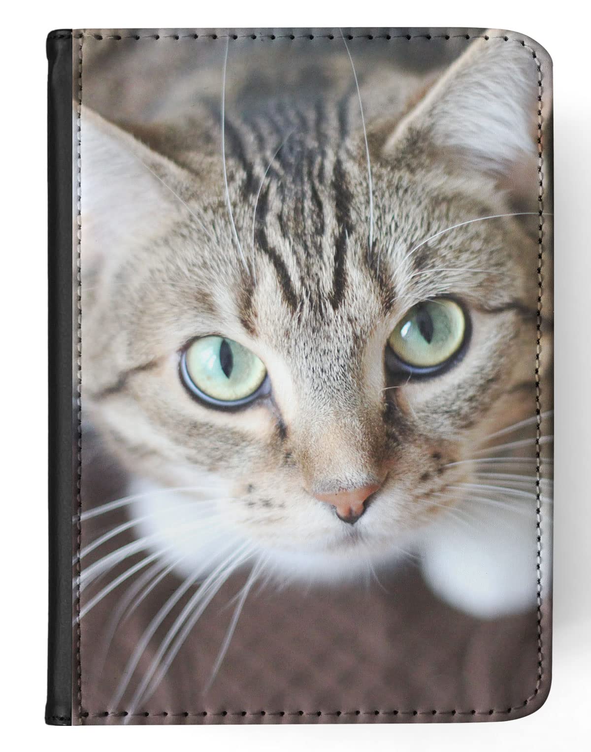 Cute CAT Kitten Feline Furry FLIP Tablet CASE Cover for Apple IPAD