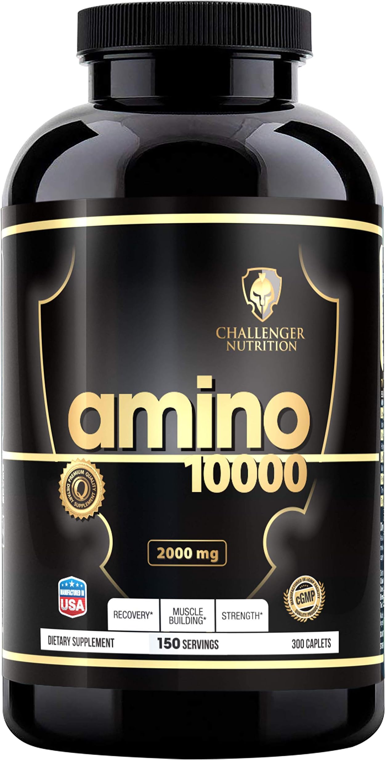CHALLENGER NUTRITION - Amino 10, 000 tabs - 300 Tab (300)