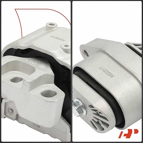Miniatura 6 de A-Premium Kit de montaje de motor compatible con Volkswagen Jetta 1999-2004, Golf 1999-2005 y Audi TT Quattro 2004-2006, 2.8L 3.2L, juego de 2 piezas