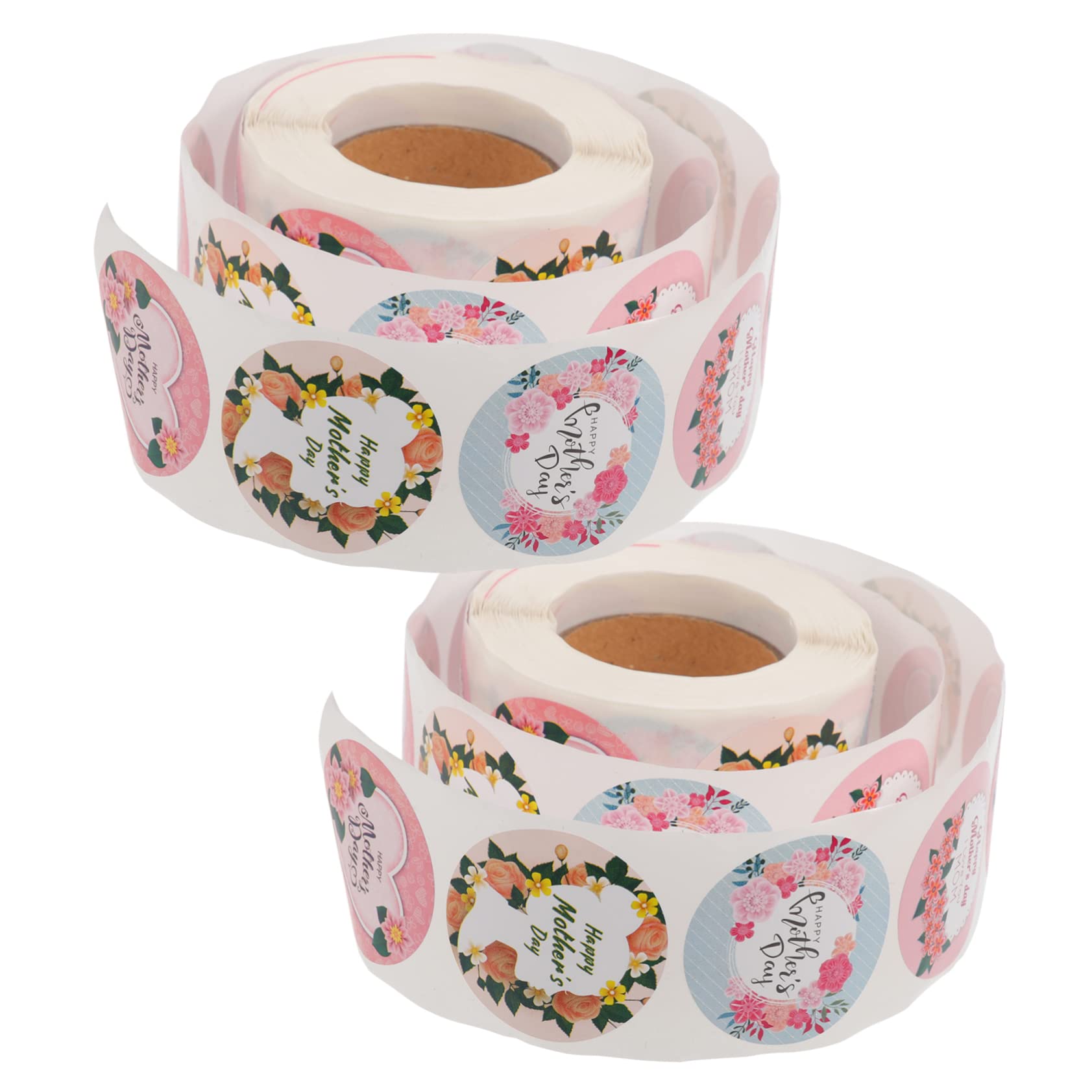 Lurrose 5 Set Adesivi Per La Festa Della Sacchetti Trasparenti Ringraziamenti Bomboniere Etichette Adesive Per Feste Con Logo Articoli Decorazioni Adesivi Per Buste 2 * 5