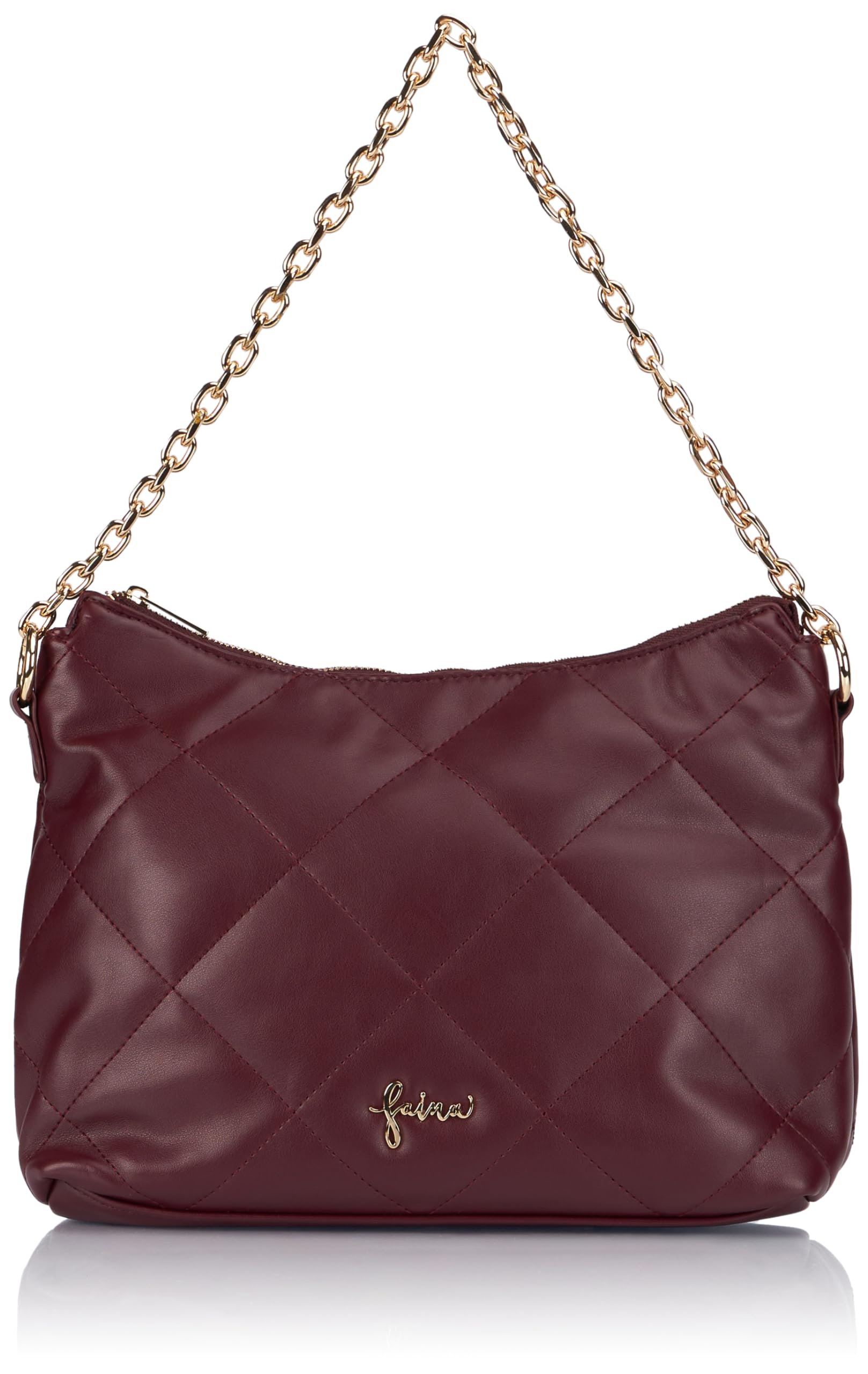 FENIA Women's Handbag, Dark Cherry, One Size