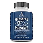 Ancestral Supplements Grass Fed Beef Prostate Supplements for Men with Liver, 3000mg, Prostate Health Support Promotes Men\'s Health, Non-GMO, 180 Capsules