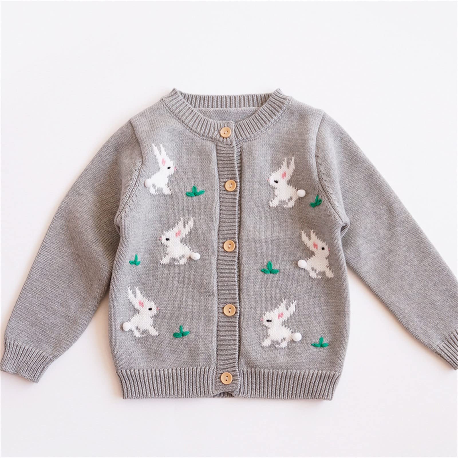 2026 Tenue de Pâques Petit Enfant Garçons Filles Lapin Lapin Pull Couverture
