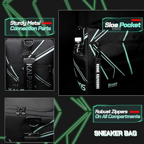 Miniatura 3 de Krone Kalpasmos - Bolsa de deporte para hombres y mujeres, bolsa de gimnasio, bolsa de equipo, bolsa de viaje versátil Krone Kalpasmos con 3